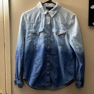 Forever 21 Jean shirt top